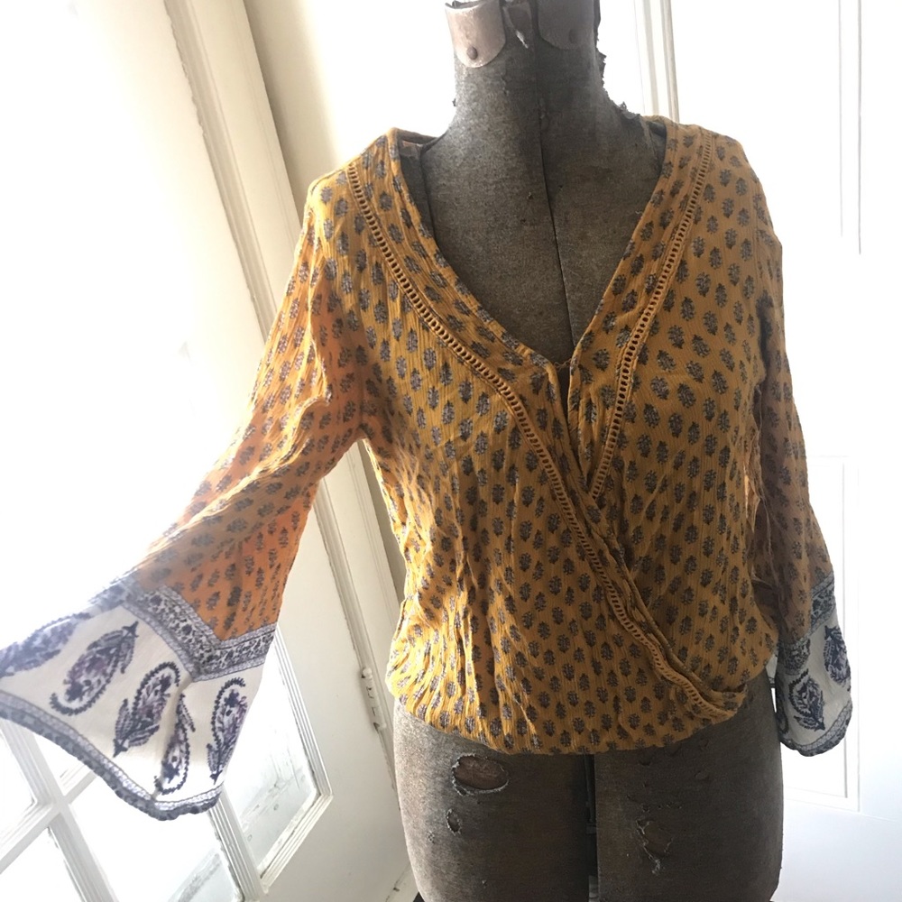 Beautiful Flowy sleeved Blouse from Target.